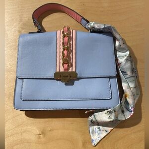 ALDO Elegant Blue and Pink Women's Handbag (OY)